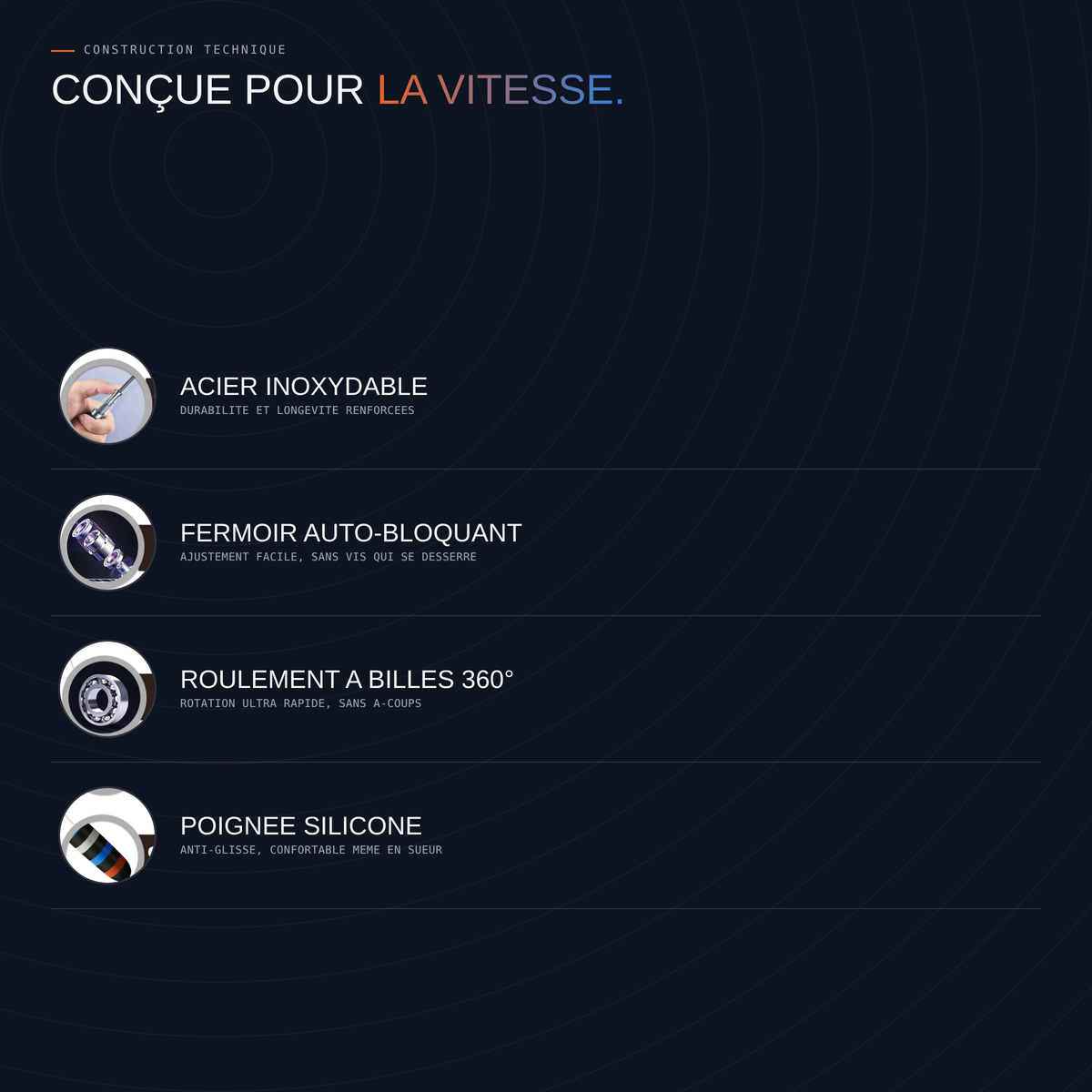 Corde à Sauter Speed Pro – Aluminium, CrossFit & Fitness
