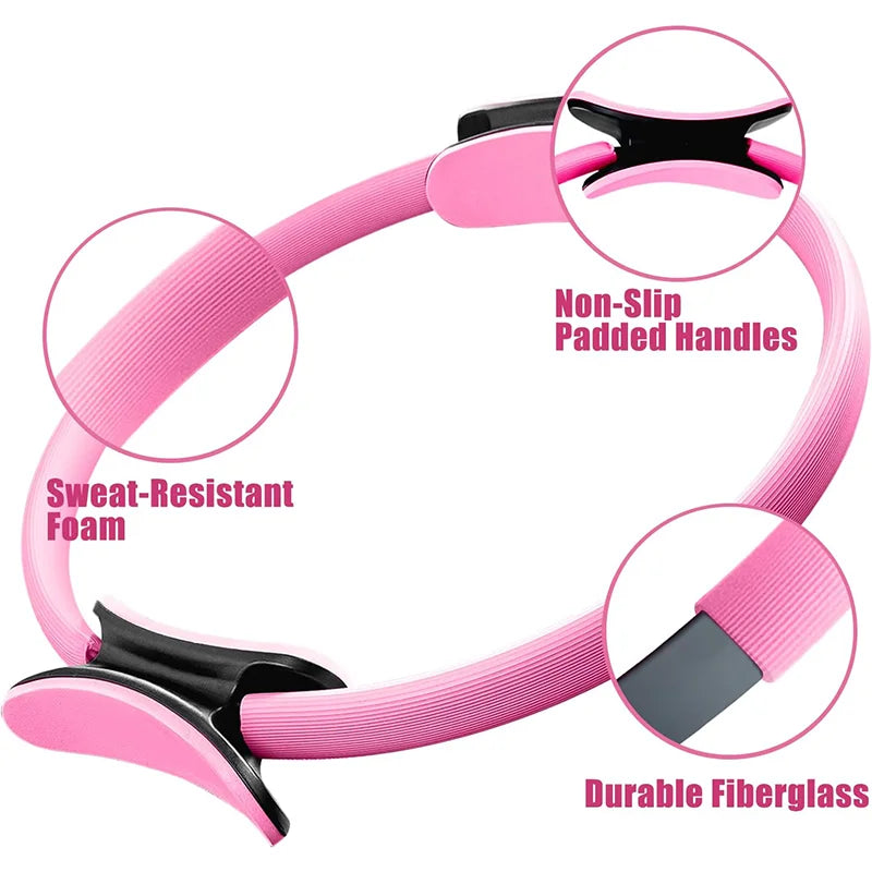 Anneau Pilates – Cercle de Résistance pour Cuisses, Abdos & Yoga