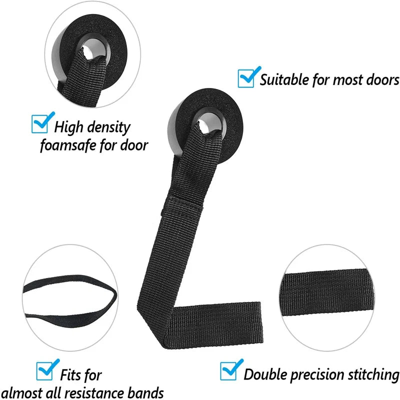Ancrage de Porte pour Élastiques – Accessoire Musculation à Domicile