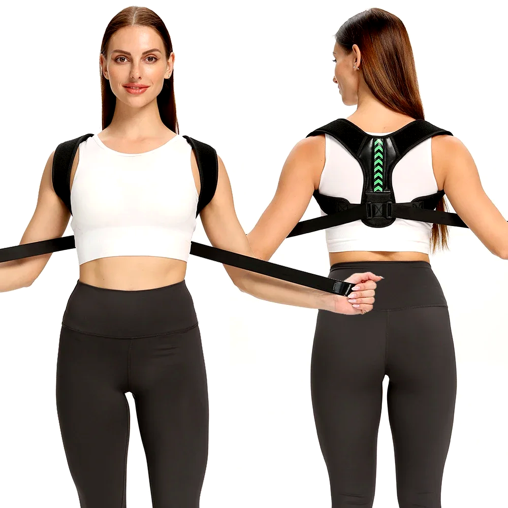 STAWIN Correcteur de Posture Réglable – Soutien Dos, Épaules et Nuque, Sport et Usage Quotidien