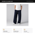 Pantalon Jogger Y2K Homme – Coupe Droite Ample | Style Hip-Hop Retro Streetwear