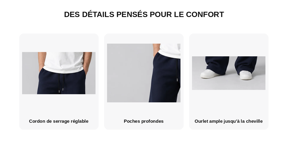 Pantalon Jogger Y2K Homme – Coupe Droite Ample | Style Hip-Hop Retro Streetwear