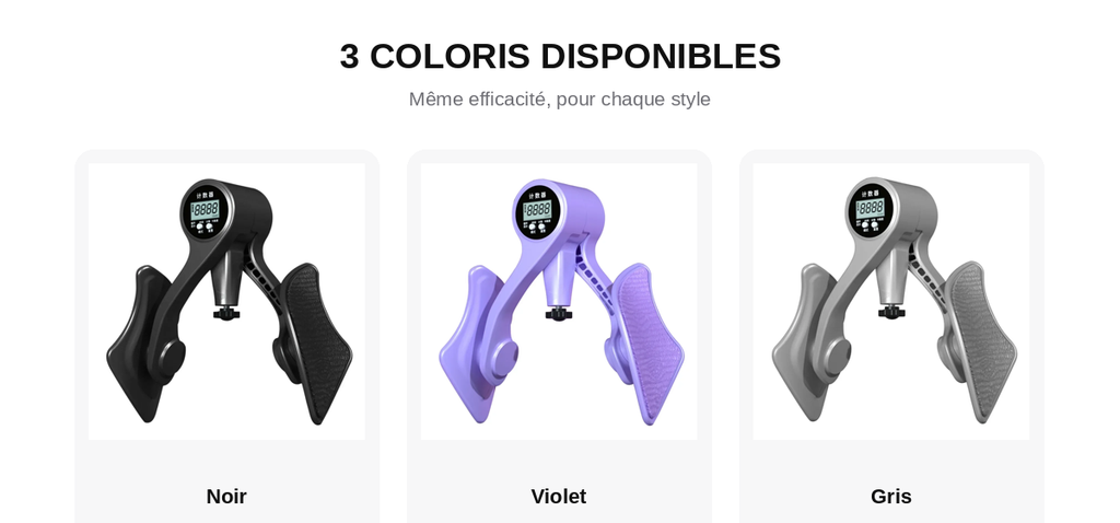 Renforceur Adducteurs avec Compteur Digital – Cuisses & Fessiers