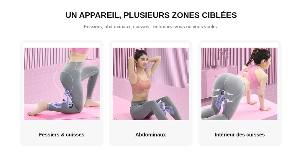 Renforceur Adducteurs avec Compteur Digital – Cuisses & Fessiers