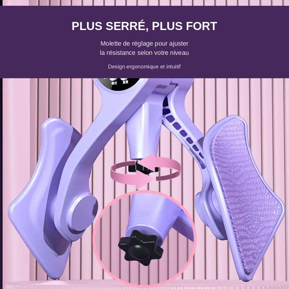 Renforceur Adducteurs avec Compteur Digital – Cuisses & Fessiers